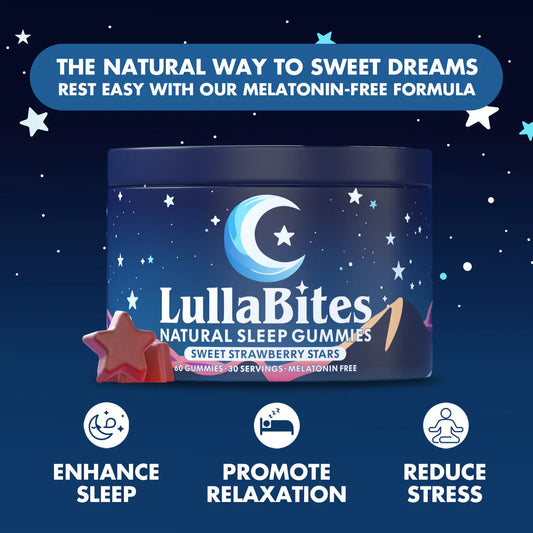 Lullabites™️ Viral Natural Sleep Gummies (Limited Time Offer)