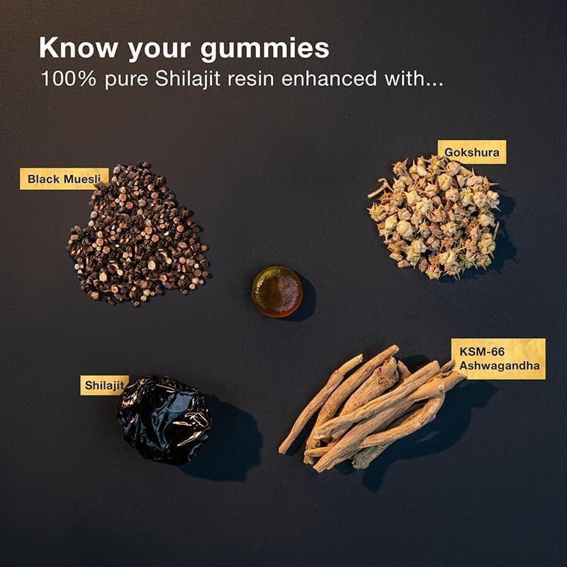 VIRAL Pure Himalayan Shilajit Gold Gummies