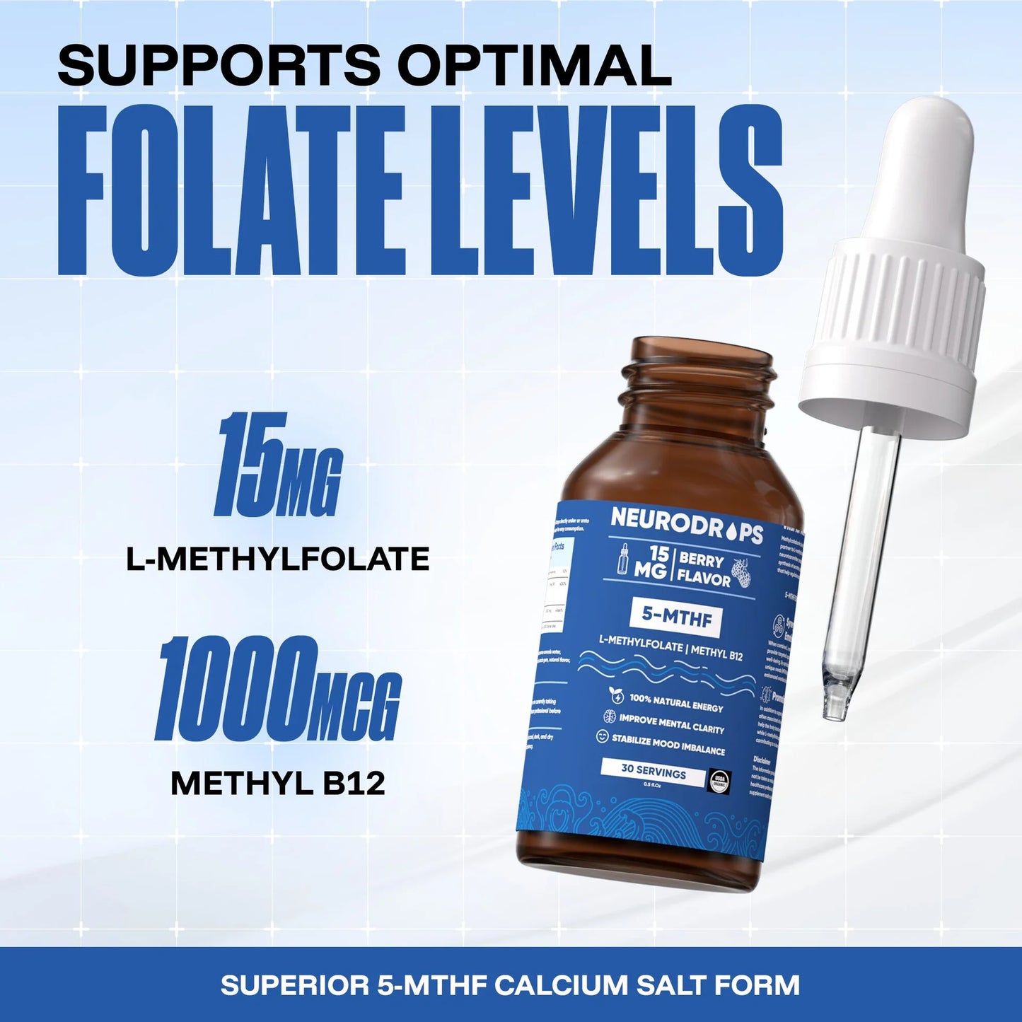 Aura NeuroDrops™ Fast Acting Cognitive Support