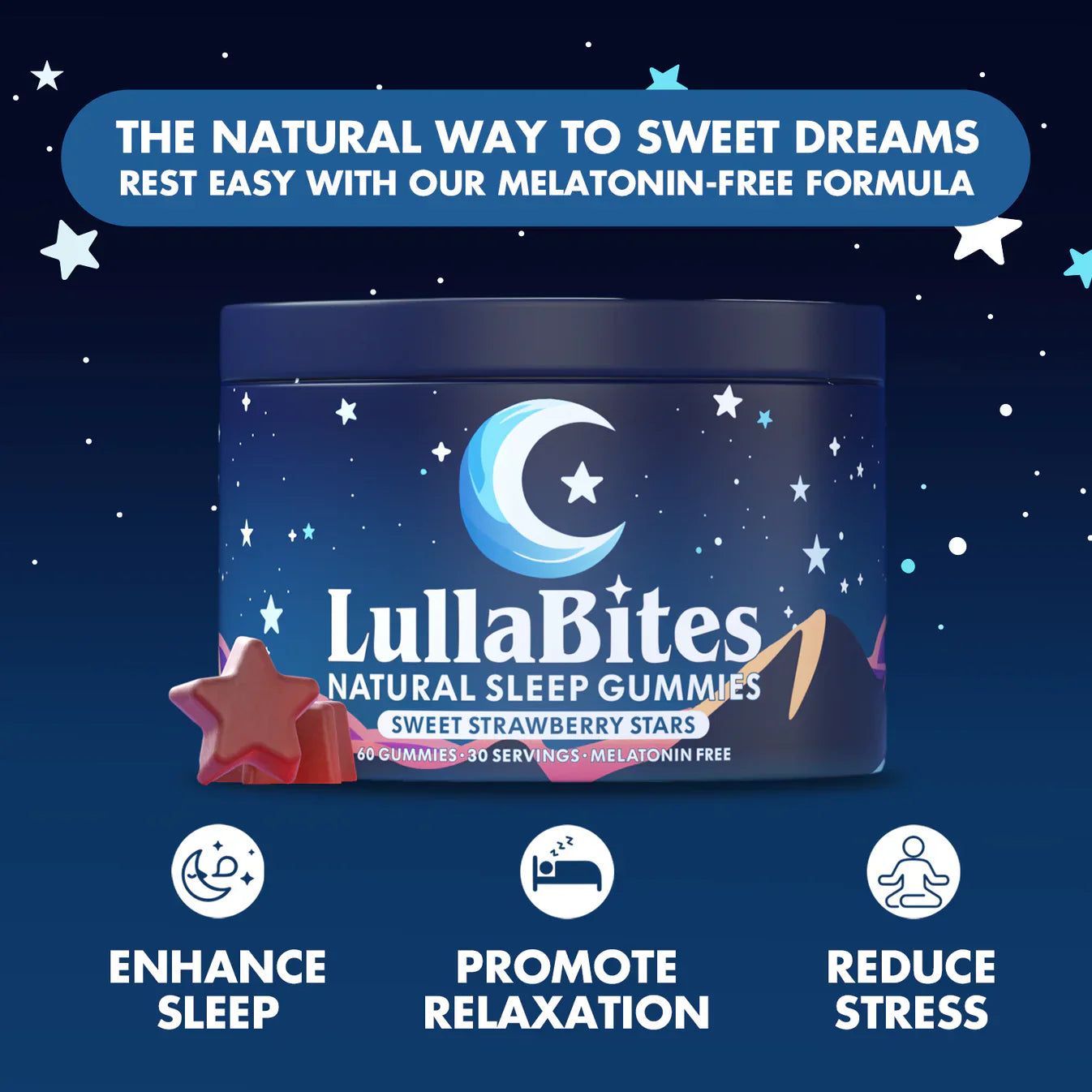 Lullabites™️ Viral Natural Sleep Gummies (Limited Time Offer)